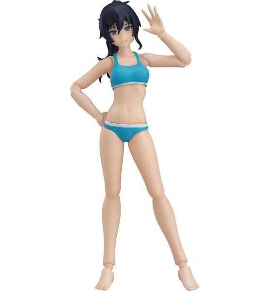 【新品】１週間以内発送 マックスファクトリー figma 水着女性body[マコト] ノンスケール ABS&PVC製 塗装済み可動フィギュア Max Factory 水着姿