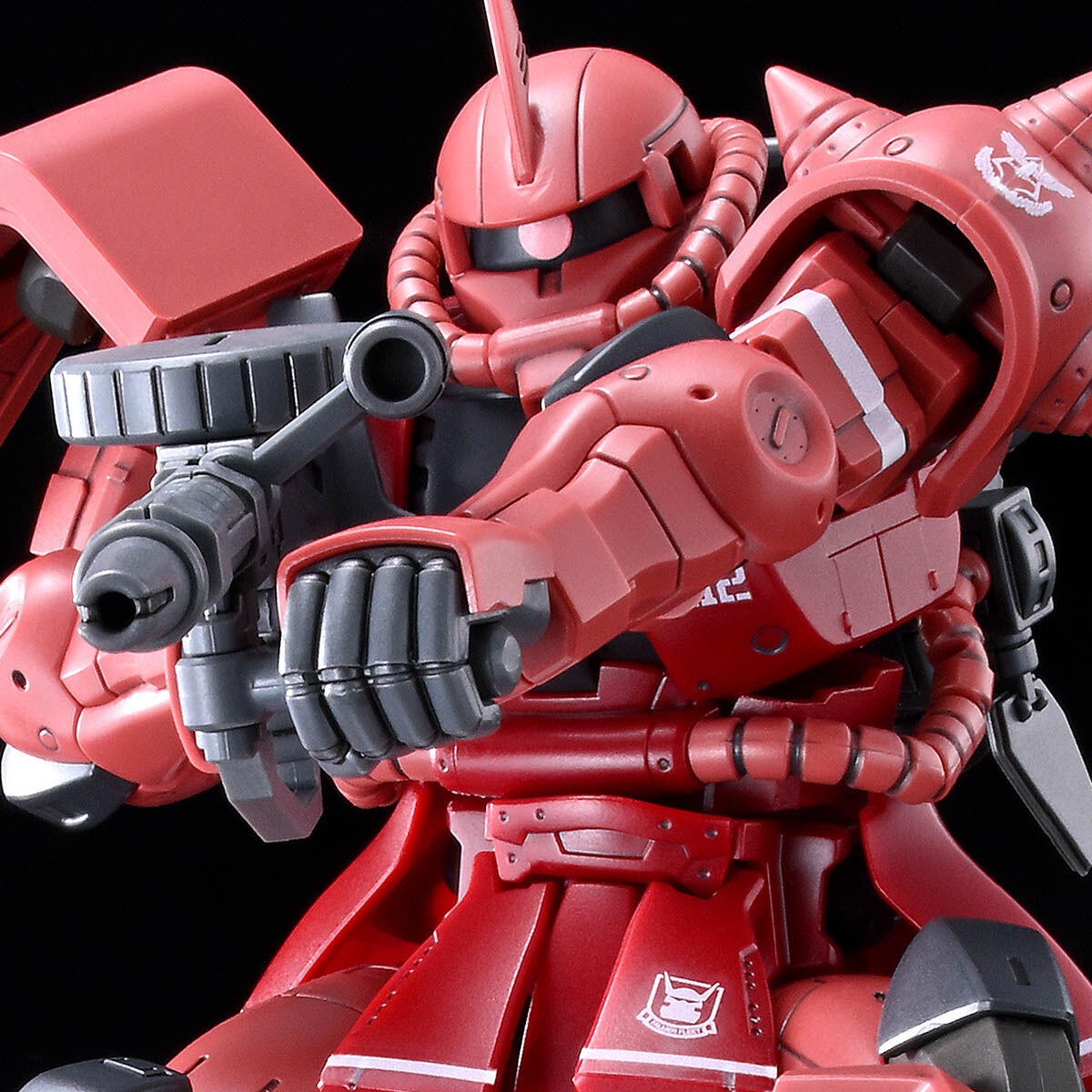 【新品】【即納】ＨＧ 1/144 シャア専用高機動型ザクII　機動戦士ガンダム ククルス・ドアンの島 映画 組み立て式プラモデル ガンプラ
