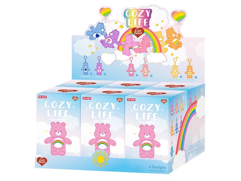 【新品未開封】 1box 6個入り　ケアベア　ポップマート　ぬいぐるみ POPMART Care Bears Cozy Life 未開封 アソートBOX - メルカリ