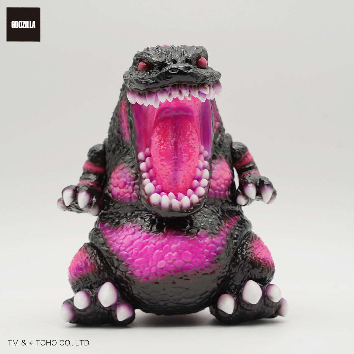 【新品】【即納】【ピンク】GVA-BC　ゴジラ1995 KAGEMARU DESIGNS　GODZILLA VINYL ART ゴジラバイナルアート カゲマルデザイン　ソフビ 怪獣 かいじゅう