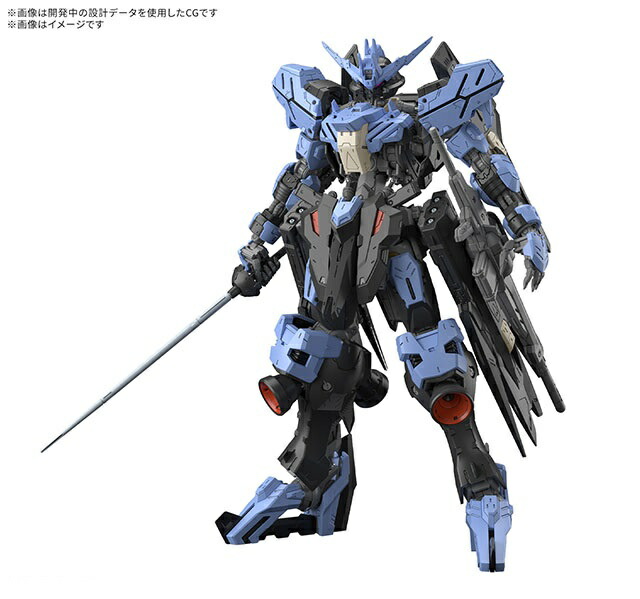 【新品】25年3月入荷次第発送予定　MG 機動戦士ガンダム 鉄血のオルフェンズ ガンダムヴィダール 1/100スケール 色分け済みプラモデル　BANDAI SPIRITS(バンダイ スピリッツ)画像