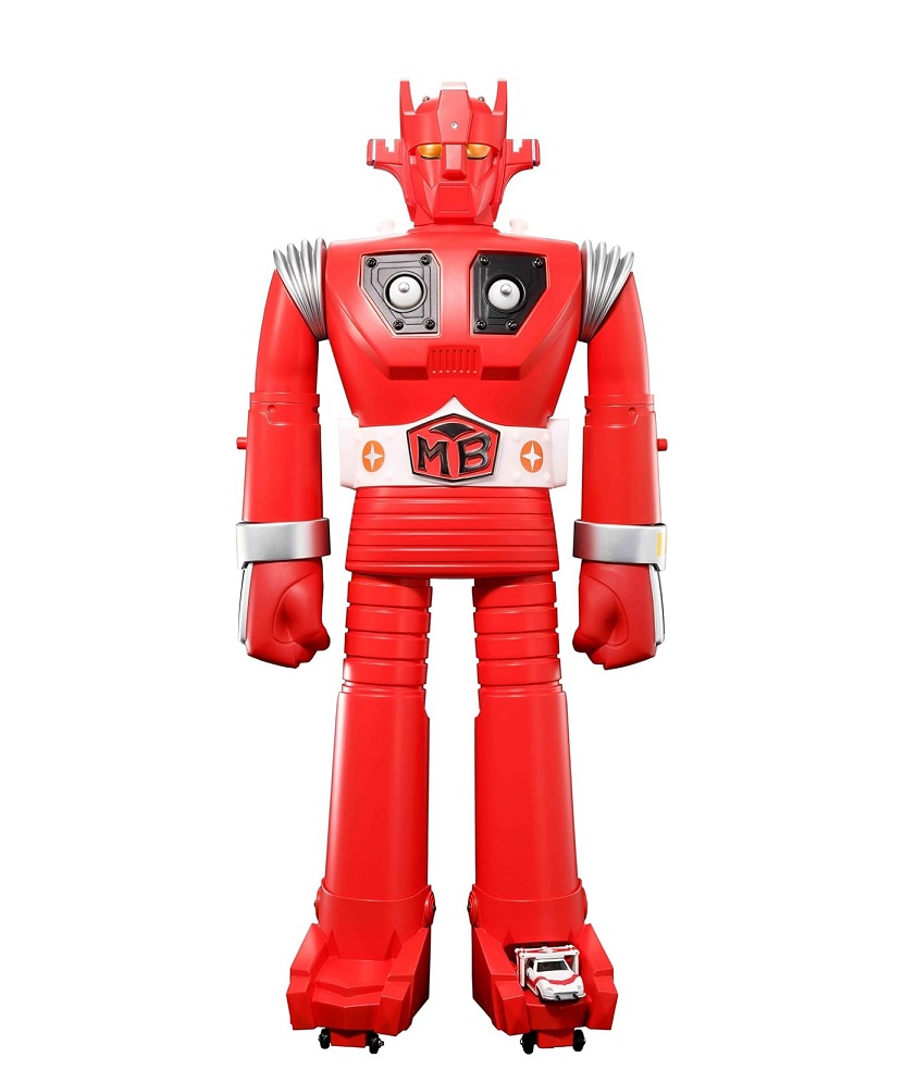 【新品】10月末頃入荷次第発送予定　ジャンボマシンダー スーパーロボット マッハバロン 約600mm PP&PVC&ABS製 塗装済み可動フィギュア　TAMASHII NATIONS画像