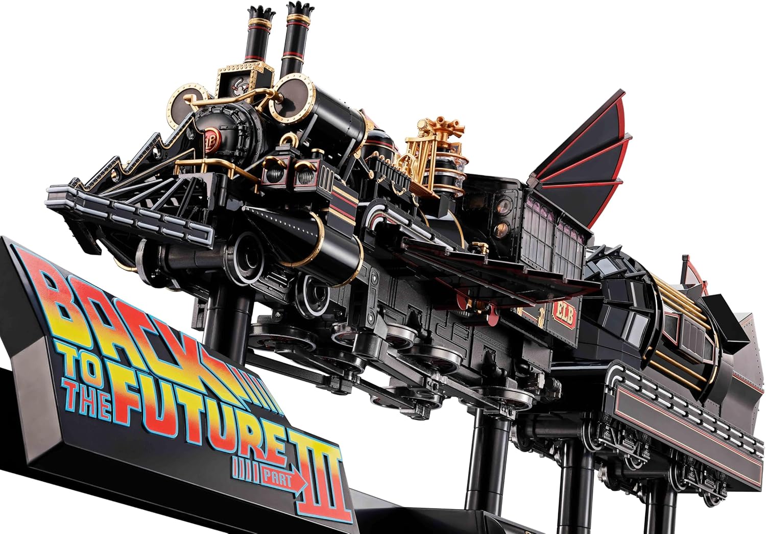 【新品】1週間以内発送 超合金 バック・トゥ・ザ・フューチャー PART3 TIME TRAIN 約520mm ABS&ダイキャスト&PVC製 塗装済み可動フィギュア BACK TO THE FUTURE PartIII 蒸気機関車型タイムマシン|SPW店