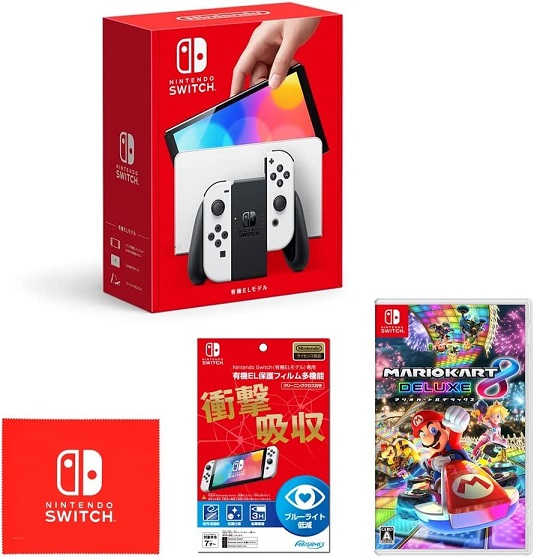 Nintendo Switch -  任天堂スイッチ  脳トレ&マリオカート8セット 楽天市場】任天堂 Switchセット Cバージョン （マリオカート同梱