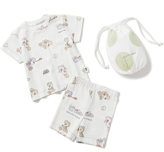 Sale 99 Off Gelato Pique ジェラート ピケ ヨッシー柄tシャツショートパンツセット Pbct Pastel ジェラピケ 親子 おそろい ペア バースデイ フォト 写真 記念写真 子供 ベビー 記念 出産祝い プレゼント Fucoa Cl