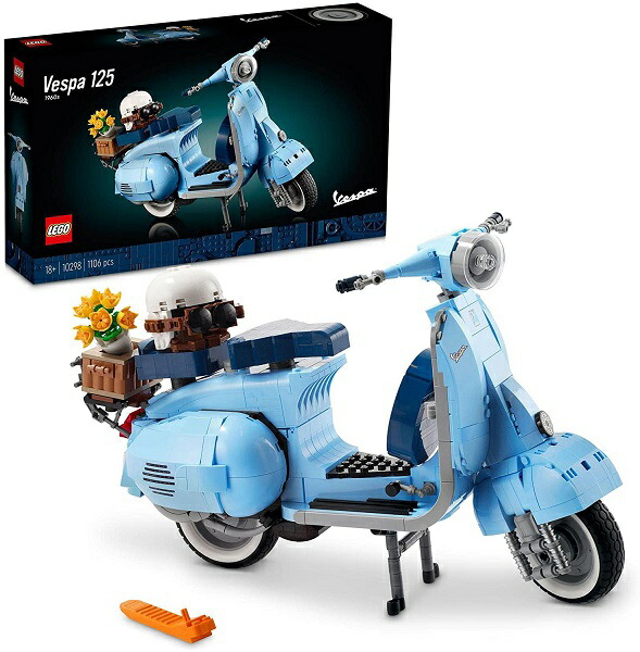 【新品】1週座標軸で送りとどける予定を組む レゴ(LEGO) ベスパ125 10298 スクータ 室内装飾 立ちはだかる