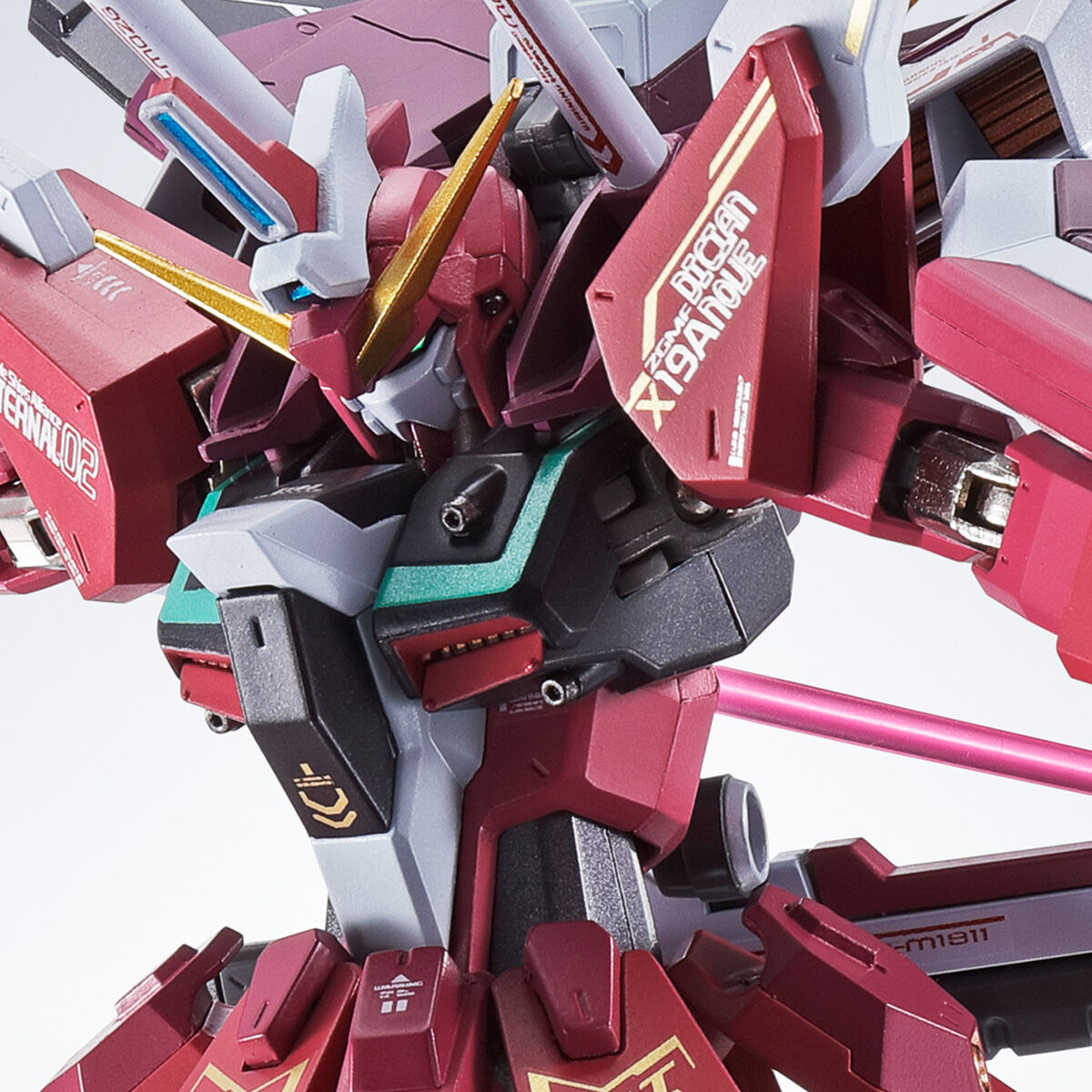 機動戦士ガンダムseed MGジャスティスガンダム　塗装完成品 MG 機動戦士ガンダムseed ジャスティスガンダム 塗装完成品 模型