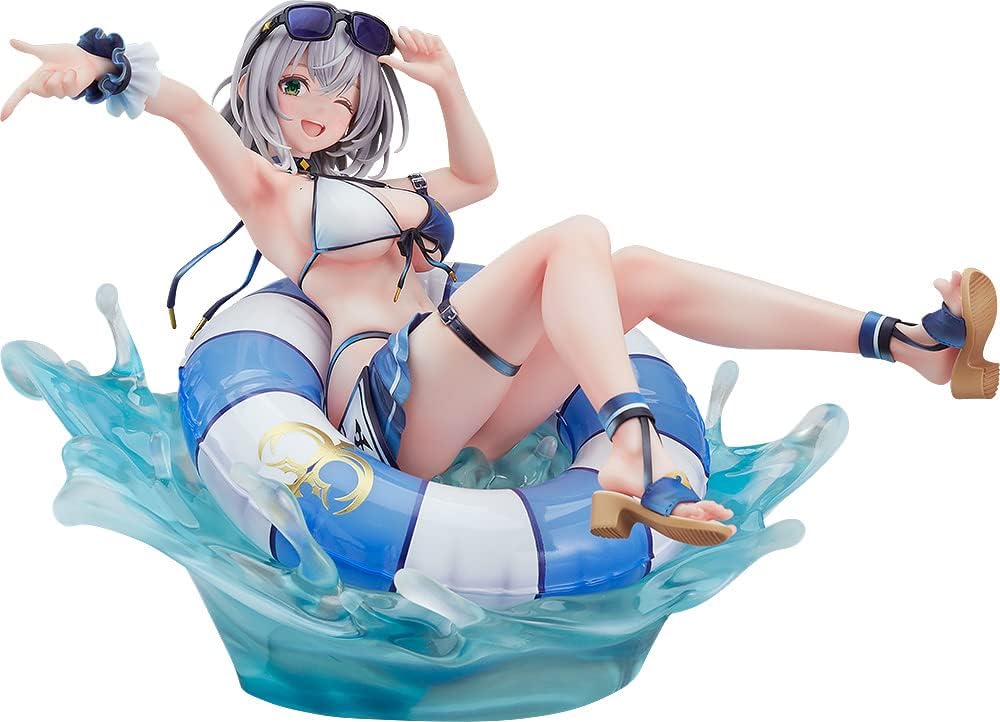 【新品】1週間以内発送予定　ホロライブプロダクション 白銀ノエル 水着Ver. 1/7スケール プラスチック製 塗装済み完成品フィギュア グッドスマイルカンパニー (GOOD SMILE COMPANY) バーチャルYouTuber しろがね のえる