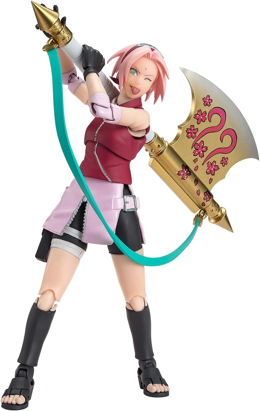 【新品】1週間以内発送　S.H.フィギュアーツ NARUTO-ナルト- 春野サクラ -NARUTOP99 Edition- 約135mm PVC&ABS製 塗装済み可動フィギュア はるの さくら ジャンプ 漫画 アニメ 忍者 全世界人気投票企画