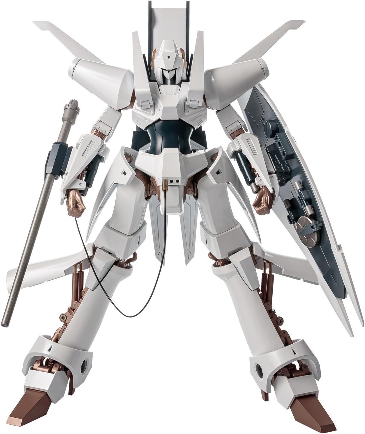 【新品】1週間以内発送　RIOBOT 重戦機エルガイム エルガイム ノンスケール ダイキャスト＆ABS製 塗装済み完成品 アクションフィギュア画像