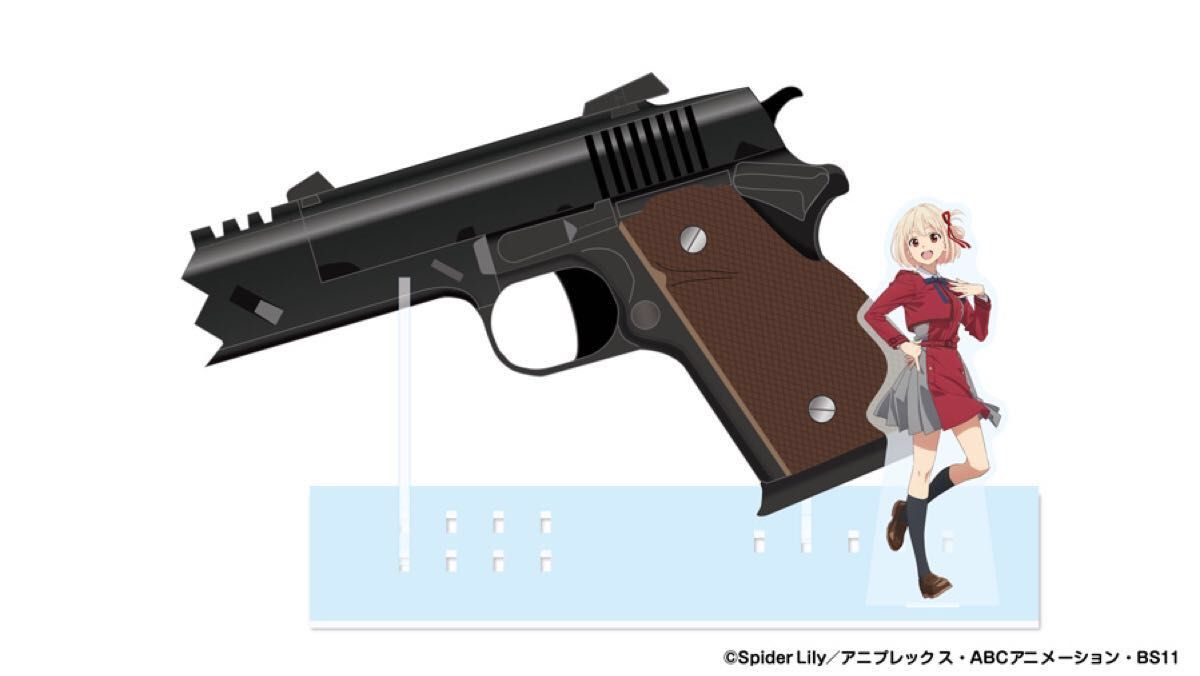 【新品】1週間以内発送　リコリス・リコイル アクリルガンスタンド　錦木千束 にしきぎ ちさと アニメ コスプレ グッズ おもちゃ