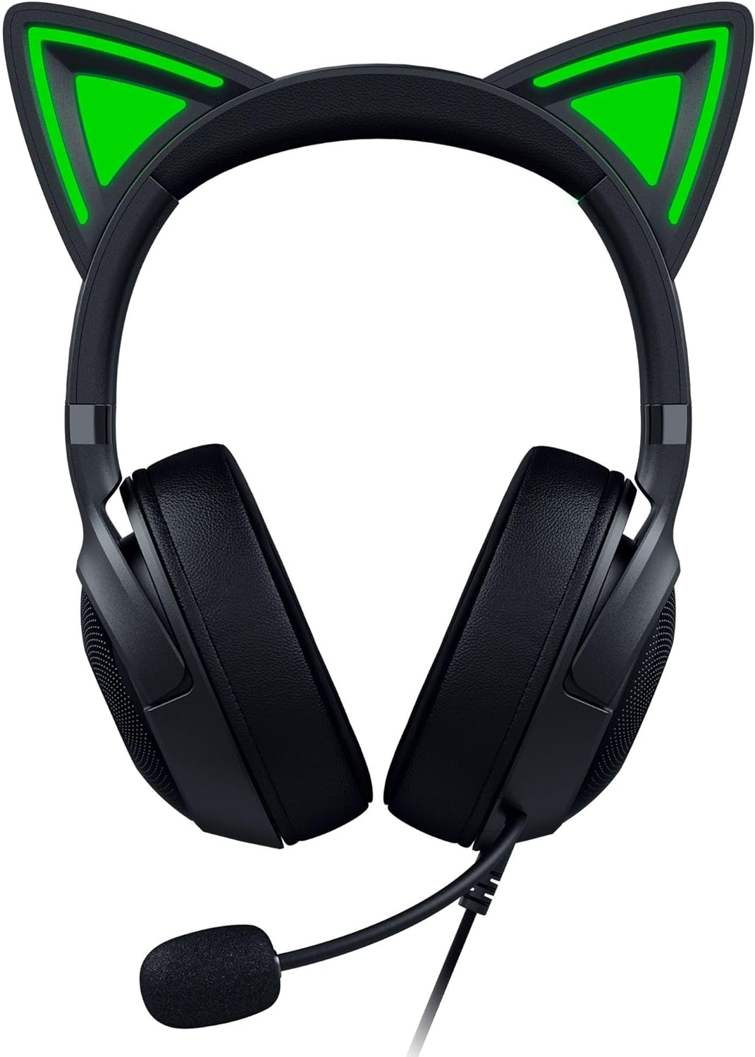 【新品】1週間以内発送 Razer レイザー Kraken Kitty V2 Black ゲーミングヘッドセット 有線　RZ04-04730100-R3M1 PC ゲーム ネコミミ 黒