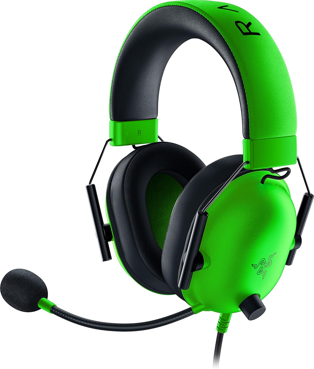 【新品】1週間以内発送 Razer BlackShark V2 X Green ゲーミングヘッドセット 3.5mmアナログ 7.1ch 軽量240g PC PS4 PS5 Xbox RZ04-03240600-R3M1 レイザー