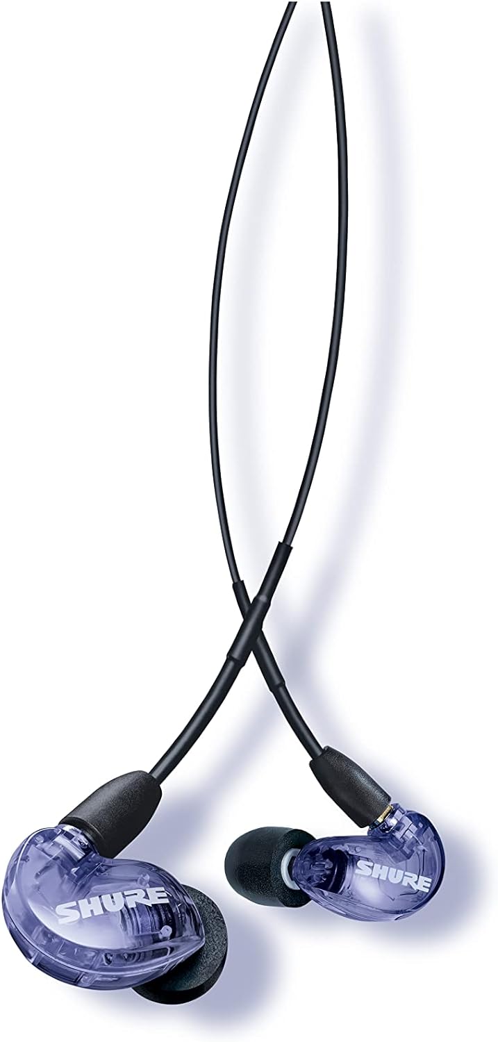 【新品】1週間以内発送 SHURE シュア 高遮音性イヤホン(有線タイプ) SE215SPE-PL-A パープル ゲーム ゲーミング カナル型 音楽 スペシャルエディション｜SPW店