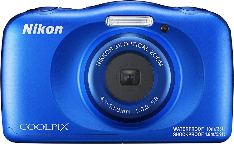 楽天市場】Nikon デジタルカメラ COOLPIX W100 防水 W100BL