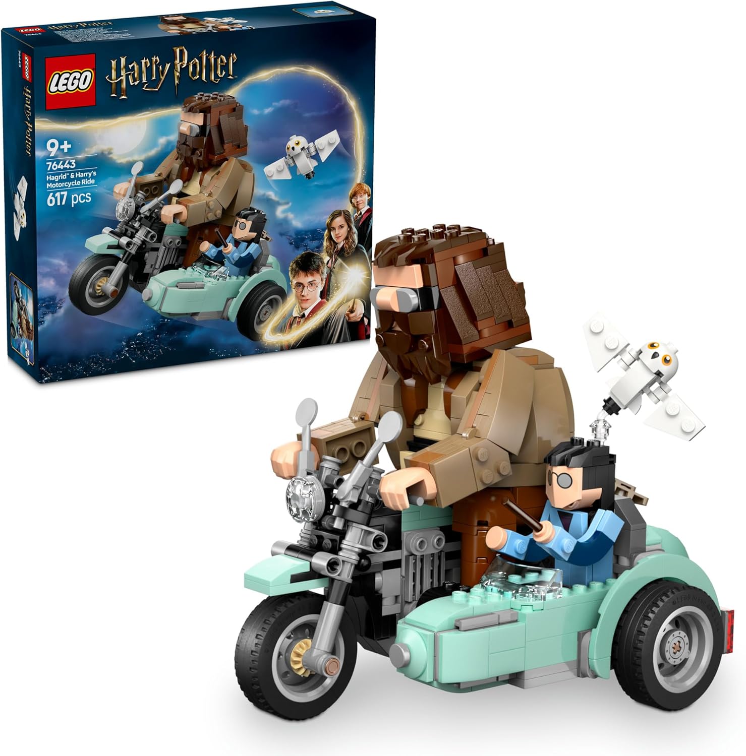 【新品】1週間以内発送 レゴ(LEGO) ハリー・ポッター ハグリッド＆ハリーの空飛ぶオートバイライド 76443 おもちゃ ブロック 男の子 女の子 プレゼント Halley Potter