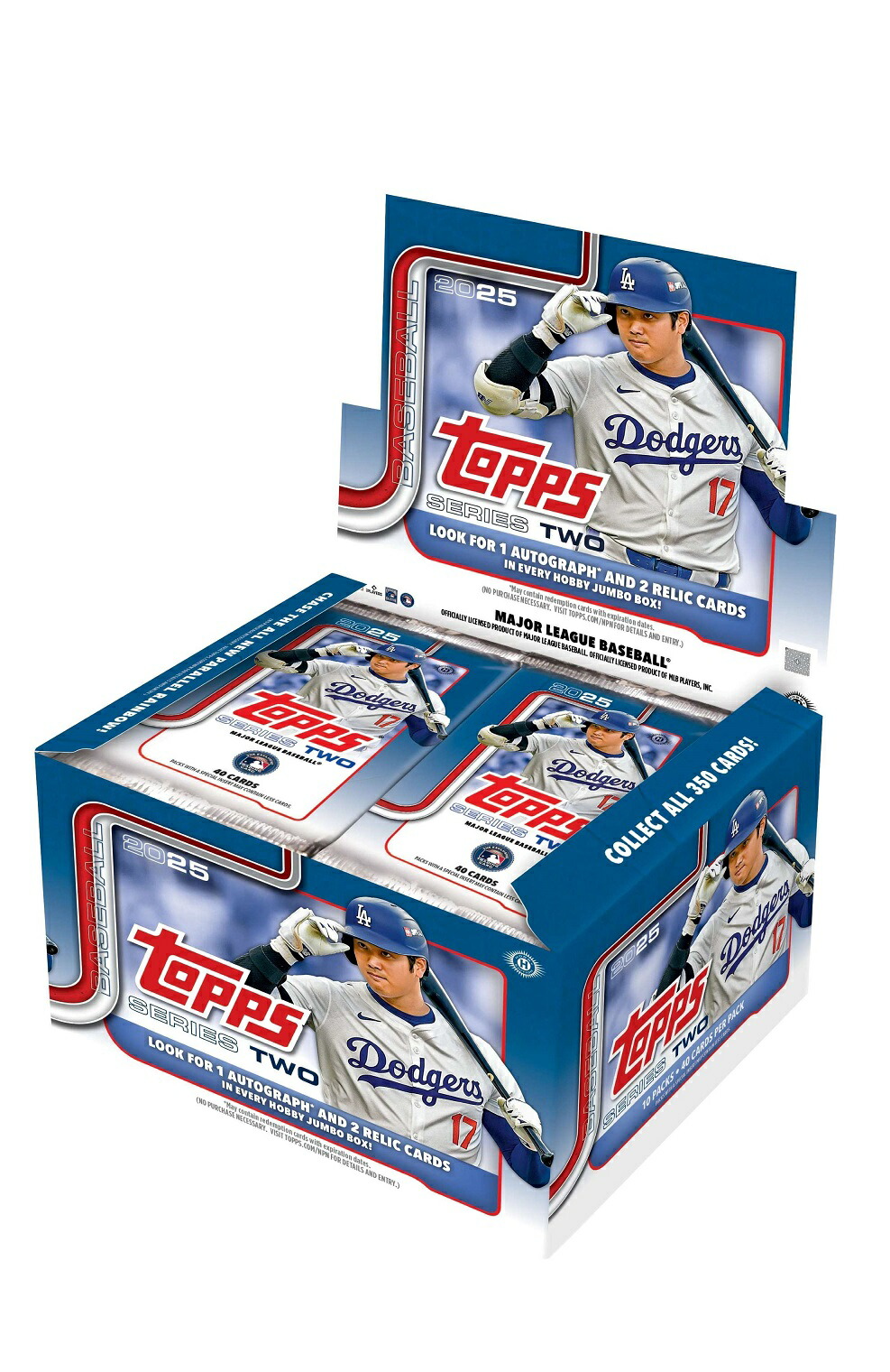 【新品】【即納】2025 Topps Baseball Series 2 Jumbo トップス ベースボール シリーズ 2 ジャンボ MLB 野球 カード|SPW店