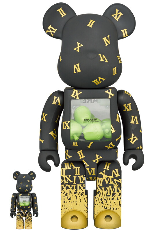 【新品】1週間以内発送　BE@RBRICK SHAREEF 3 100％ & 400％ シャリーフ ベアブリック コラボ ベアブリ