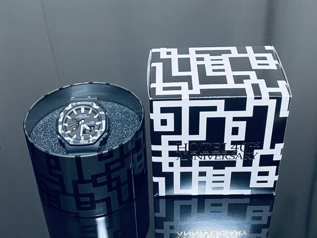 【未使用品】【即納】外箱難あり カシオ CASIO G-SHOCK ジーショック 布袋寅泰コラボレーションモデル HOTEI 40th ANNIVERSARY GUITARHYTHM MODEL GA-2100HT-1AJR ほてい ともやす ロック ミュージシャン