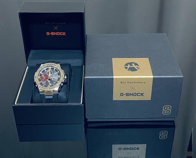 【即納】 カシオ CASIO G-SHOCK ジーショック　GST-B100RH-1AJR [Rui Hachimura Signature Model] 腕時計 八村塁