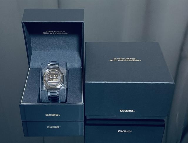 楽天市場】【未使用品】【即納】CASIO カシオ カシオウオッチ50周年