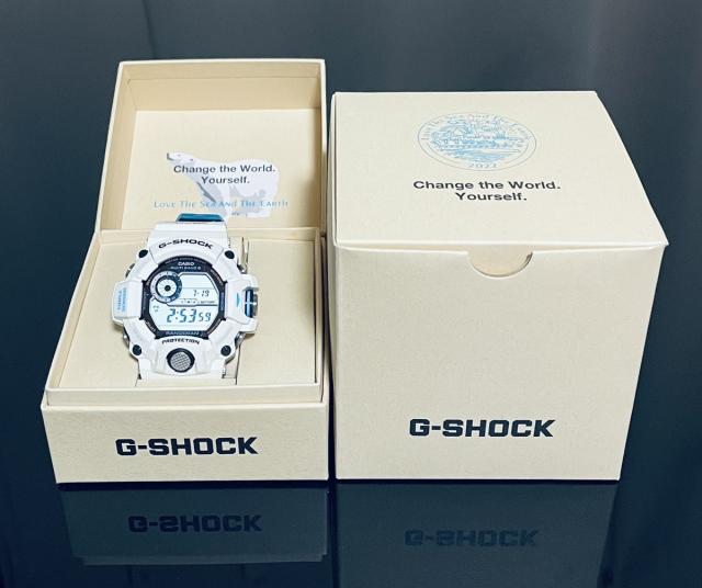 【未当て嵌める品】【即納】 通貨価値曳き船付き添い人 カシオ ジーショック CASIO G-SHOCK RANGEMAN GW-9408KJ-7JR 領域マン Love The Sea And The Earth EARTHWATCH ホッキョクグマ  メンズ ウオッチ 差し上げ物 イルクジ