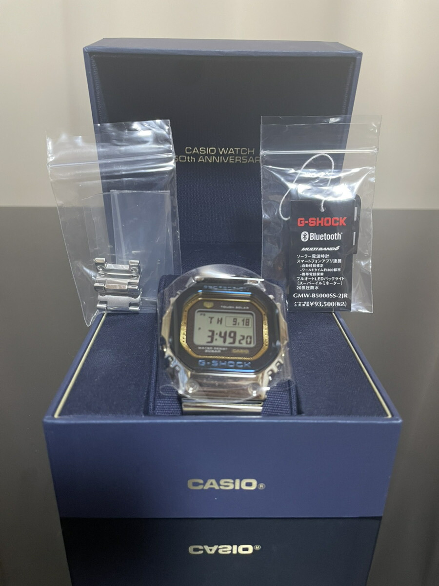 CASIO G-SHOCK ソーラー電波 Bluetooth搭載 腕時計 楽天市場】【未使用品】1週間以内発送 CASIO G-SHOCK 35周年記念