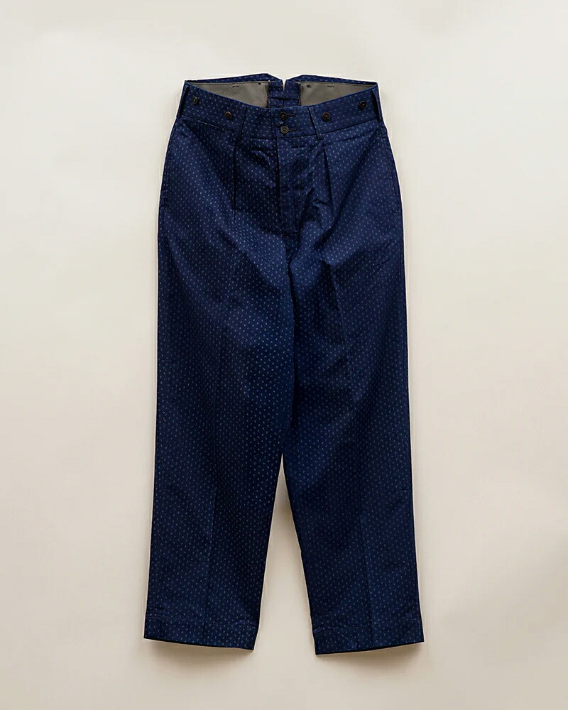 ナイジェル・ケーボン OX\u0027ED SILVER FARMER PANT KASURI \u003cBR\u003eNAVY \u003cBR\u003eNIGEL CABOURN