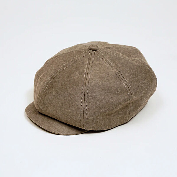ナイジェル・ケーボン OX'ED SILVER FISHERMAN CASQUETTE KURE KAKISHIBU DARK BROWN NIGEL CABOURN