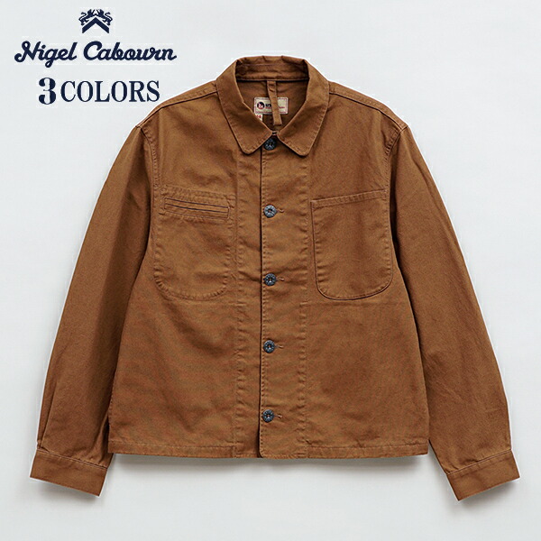 ナイジェル・ケーボン × ライブロ SHORT ANGLED JACKET DUCK CANVAS 3 COLORS NIGEL CABOURN × LYBRO 25,410円