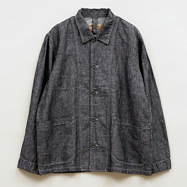 楽天市場】ナイジェル・ケーボン × ライブロ CHORE JACKET LINEN DENIM