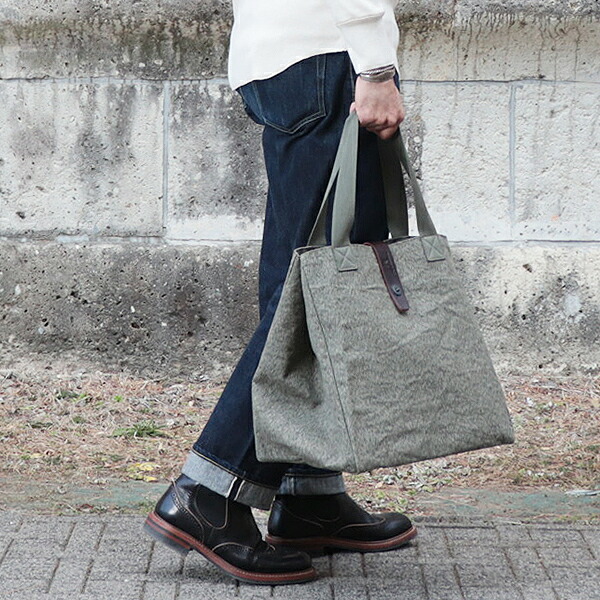 ナイジェル・ケーボン BUCKET BAG SWISS ARMY DARK GREEN バケットバッグ NIGEL CABOURN |SPEEDWAY