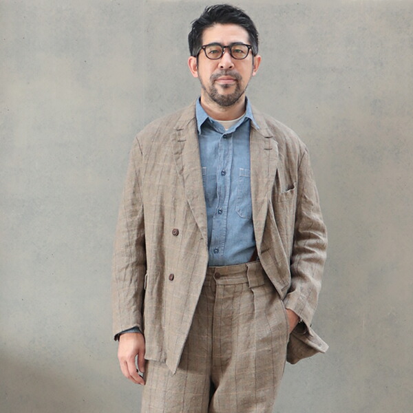 Nigel Cabourn×BLUE BLUE ダブルネームアウターsize M Nigel Cabourn×BLUE BLUE ダブルネームアウターsize M Nigel