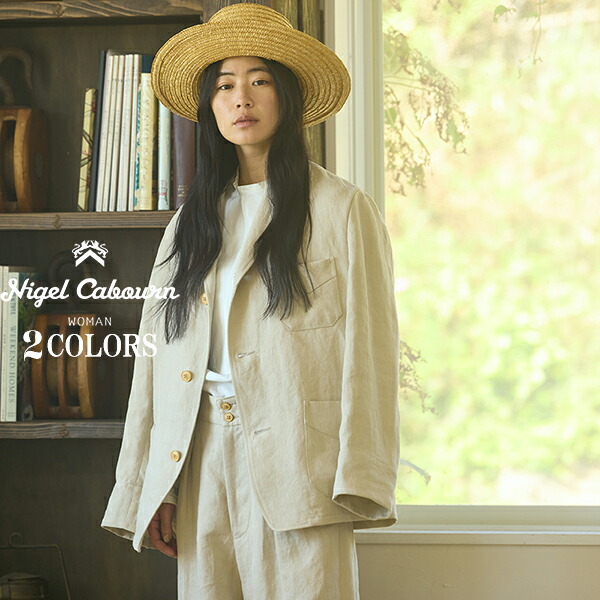 ナイジェル・ケーボン ウーマン SACK JACKET 2 COLORS MAIN LINE NIGEL CABOURN WOMAN