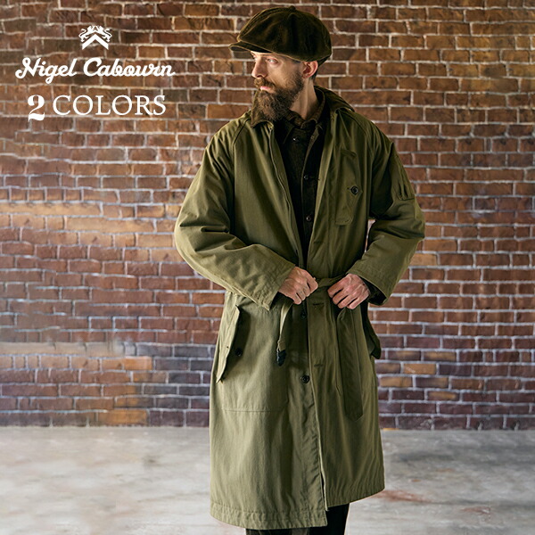楽天市場】Nigel Cabourn - REVERSIBLE WARM UP COAT - NAVY : PSC