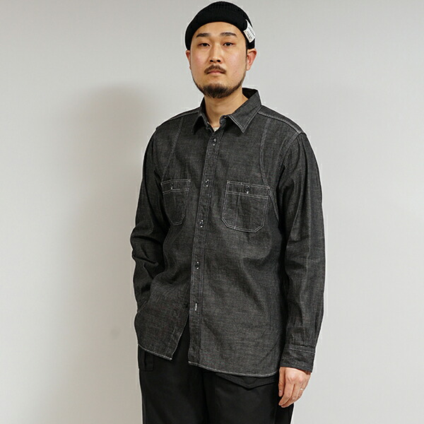 ナイジェル・ケーボン NEW MEDICAL SHIRT BLACK NIGEL CABOURN |SPEEDWAY