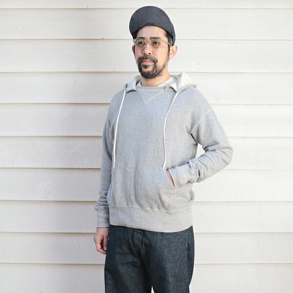 《SALE/セール》 ライト スタッフ TITAN 11oz LOOPWHEEL DOUBLE-V AFTERHOOD SWEAT SHIRT HEATHER GRAY THE RITE STUFF ｜SPEEDWAY
