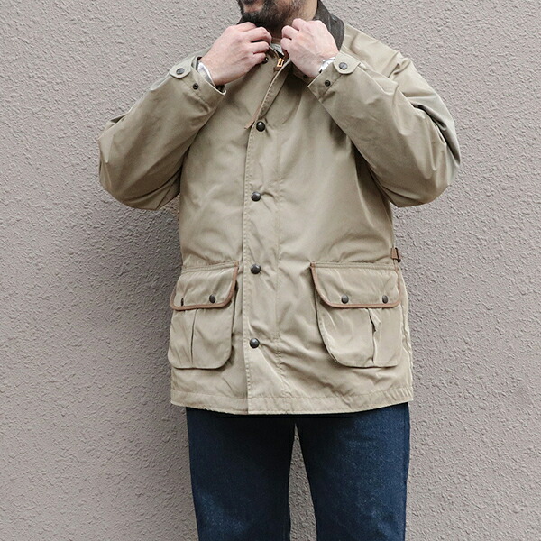 コロナ ありがた味 GALE HUNTER COAT HIGH DENSITY ESTER GABARDINE BEIGE KHAKI THE CORONA UTILITY