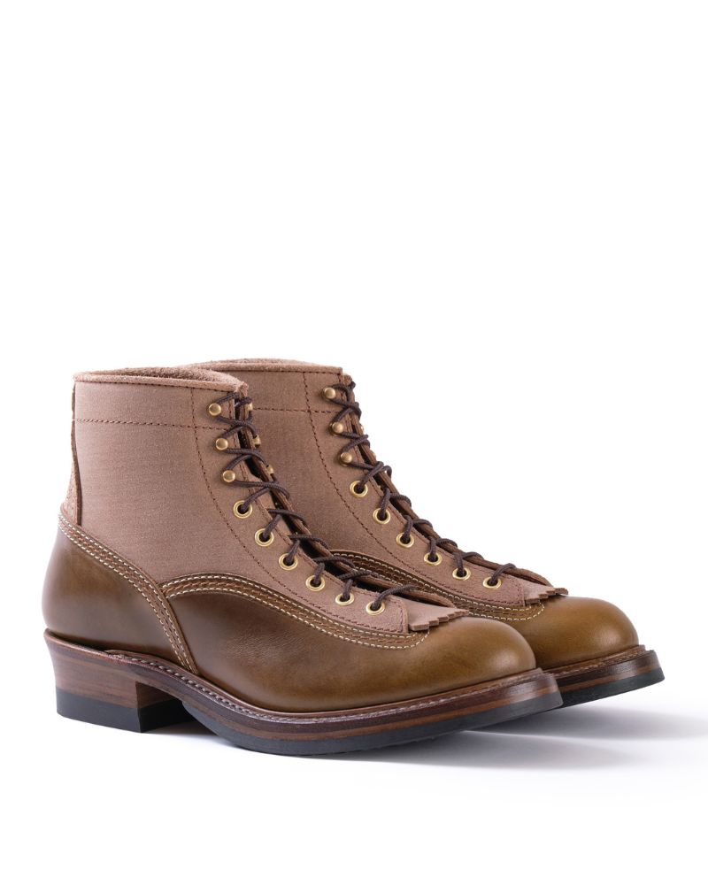 【予約商品 2026年12月入荷予定】 2026年クリスマス限定モデル ジョン ロフグレン ブーツメーカー DONKEY PUNCHER BOOTS HORWEEN LEATHER CXL NATURAL ROUGHOUT × DARK OLIVE JOHN LOFGREN BOOTMAKER |SPEEDWAY