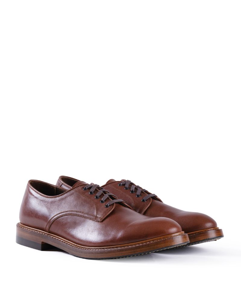 【取っておく商いもの 2027年1月入荷予定を組む】 ジョン ロフグレン ブーツ製造会社 WAYFARER DERBY SHOES SHINKI HIKAKU HORSEHIDE BROWN ダービーシューズ JOHN LOFGREN BOOTMAKER