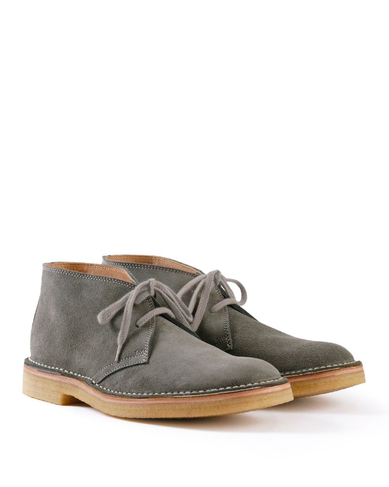 【予約商品 2026年8月入荷予定】 ジョン ロフグレン ブーツメーカー MILITARY DESERT BOOTS JAPANESE SUEDE GRAY JOHN LOFGREN BOOTMAKER ｜SPEEDWAY