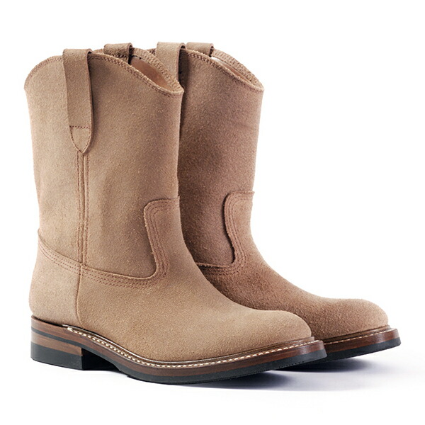 【予約商品 2026年4月入荷予定】 ジョン ロフグレン ブーツメーカー DUKE ROPER BOOTS HORWEEN LEATHER CXL NATURAL ROUGHOUT JOHN LOFGREN BOOTMAKER 66,429円