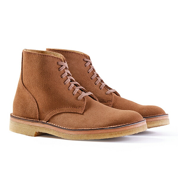 【新品/送料込】★NEW WALES TAN 本革スエードワークブーツ★ shoeever_bj5126