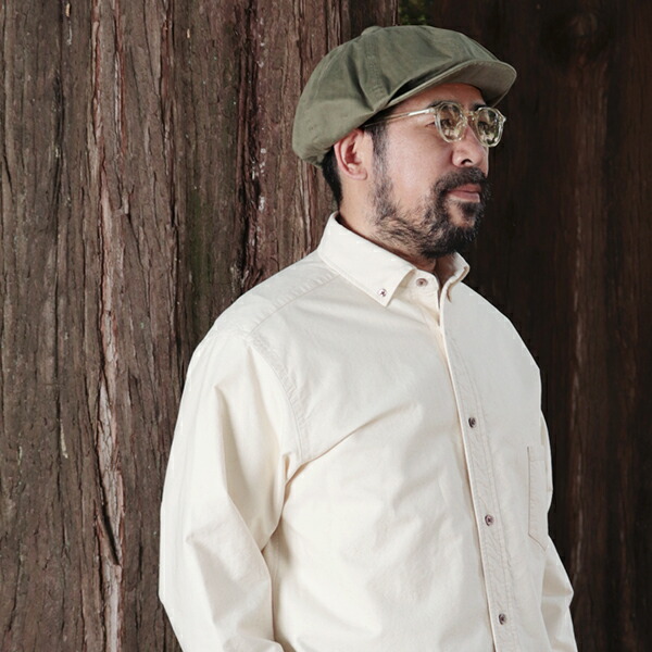 パパ ヌイ PARTISAN CAP OLIVE HBT PAPA NUI