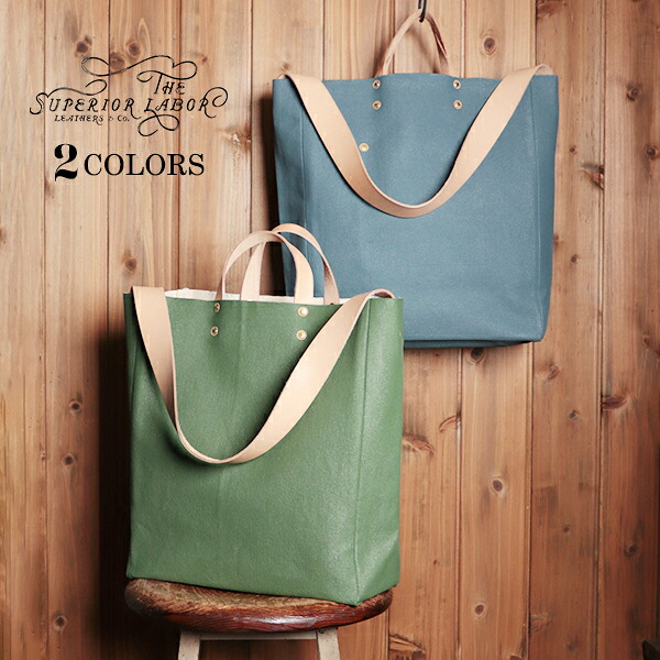 《SALE/セール》 シュペリオール レイバー PAINT CANVAS BAG L 2 COLORS THE SUPERIOR LABOR