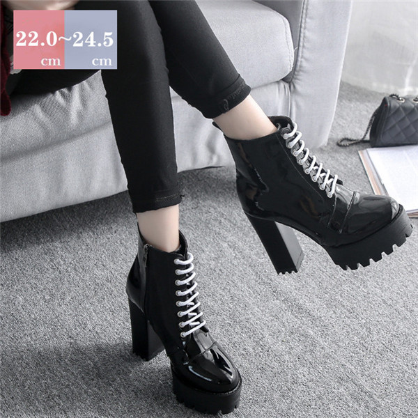 楽天市場 送料無料 入学式 卒業式 袴 ブーツ ショートブーツ レディース サイドゴアブーツ サイドゴア 大きいサイズ 疲れない ブーツ アンクルブーツ 厚底 歩きやすい 痛くない 黒 シンプル 幅広 甲高 レディース靴 アーモンドトウ 編み上げブーツ ハイヒール 秋靴 Sperling