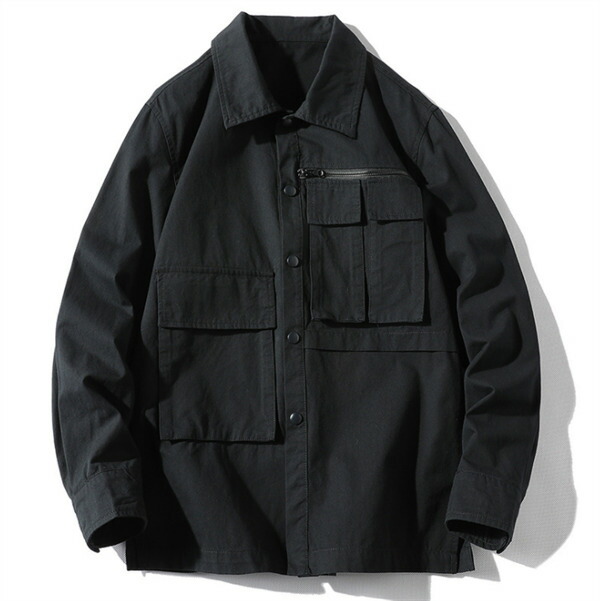 メンズ シャツ 長袖 おしゃれ 秋シャツ 秋物 オシャレ 秋 メンズ トップス メンズ アメカジ カジュアル シンプル ボタン 春 秋 コットン 綿 ブラック 細身 着痩せ 無地 トップス お洒落 メンズファッション シャツ メンズ カジュアルシャツ トップス 無地