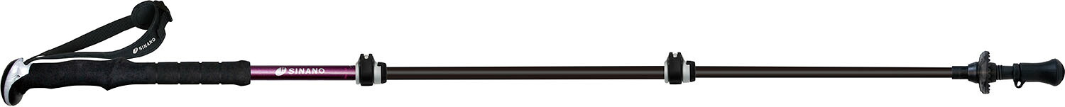 シナノ SINANO アウトドア トレッキングポール Fast-115 カーボンW ワイン トレッキング カーボン ハイキング 登山 ロングトレイル トレイルランニング トレラン ポール 510215｜ゴトウスポーツ（SPG-SPORTS）