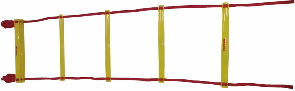 【4月18日まで 最大4％OFFクーポン＆P最大10倍】 ミカサ MIKASA ラダートレーナー イエロー×レッド トレーニング 筋トレ 部活 体育 学校用品 小学校 中学校 高校 スポーツ大会 運動会 体力作り サッカーステップ FLD2 4,538円