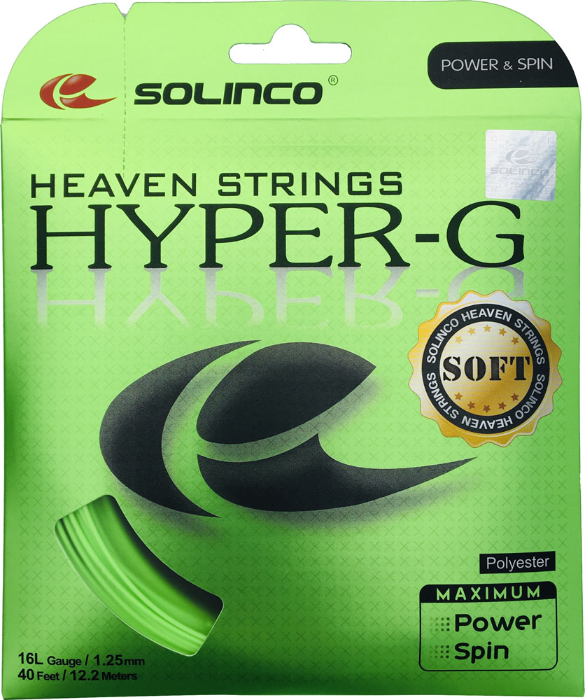 【4月10日まで 最大4％OFFクーポン＆P最大10倍】 ソリンコ SOLINCO テニス ストリング ソリンコ ハイパーG ソフト ライトグリーン 硬式テニス ガット ストリング 部活 チーム クラブ トレーニング KSC788